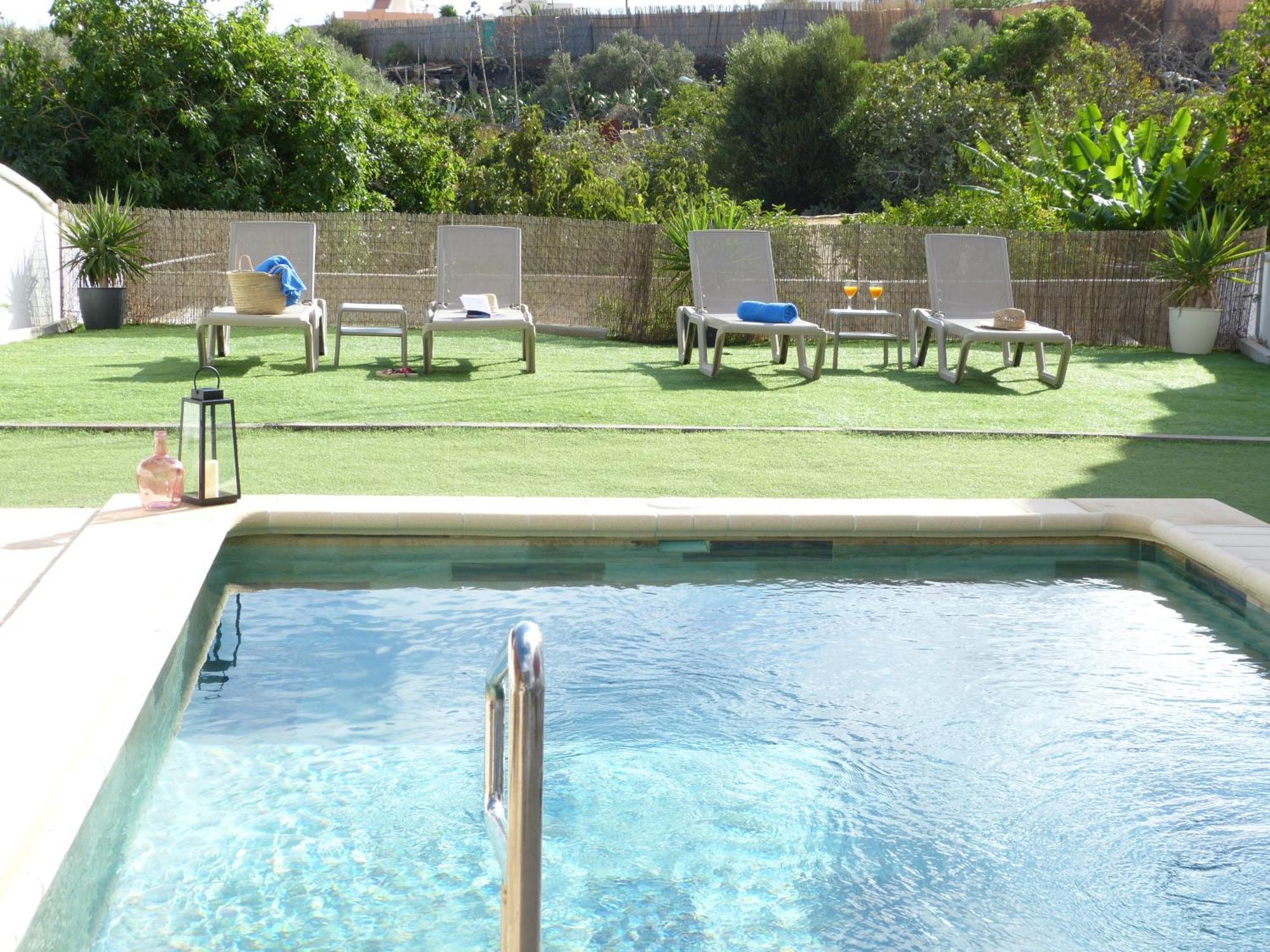 Villa Alto Arena Piscina Privada Climatizada Ingenio Bagian luar foto