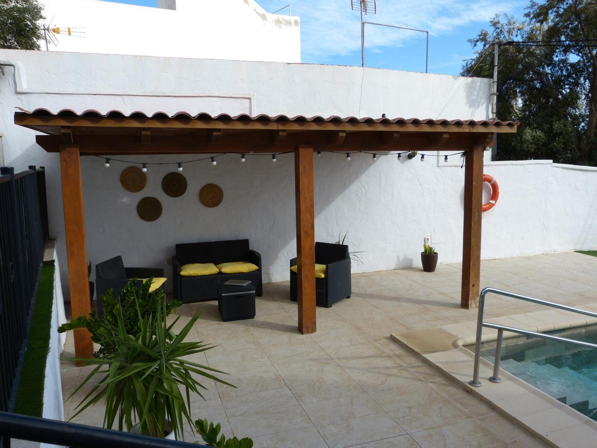 Villa Alto Arena Piscina Privada Climatizada Ingenio Bagian luar foto