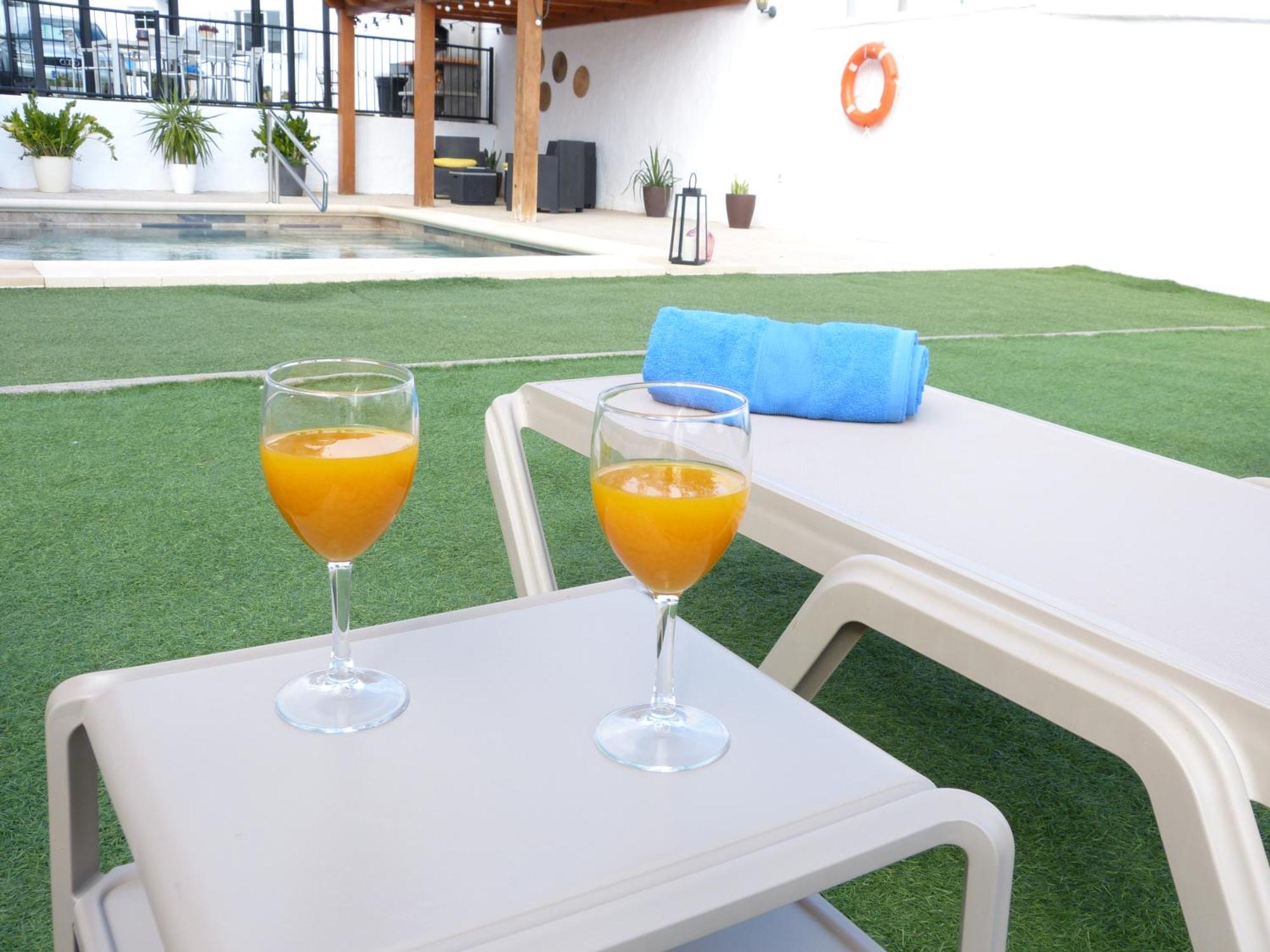 Villa Alto Arena Piscina Privada Climatizada Ingenio Bagian luar foto